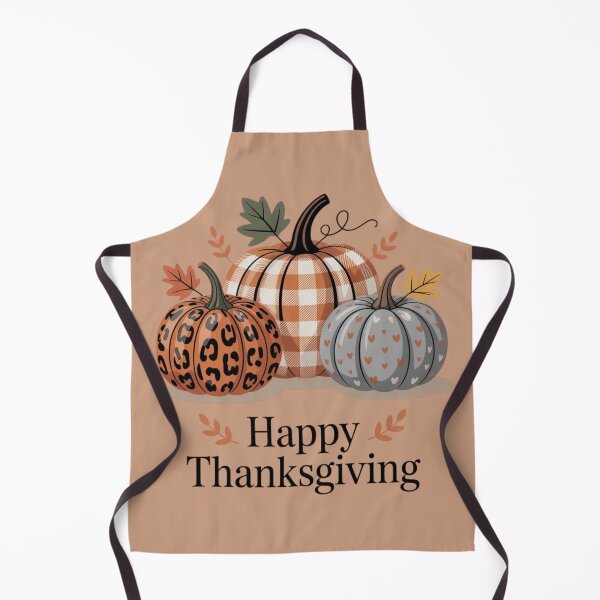 Item preview, Chic Thanksgiving Pumpkins Leopard Plaid Heart Design designed and sold by arceeddesign.