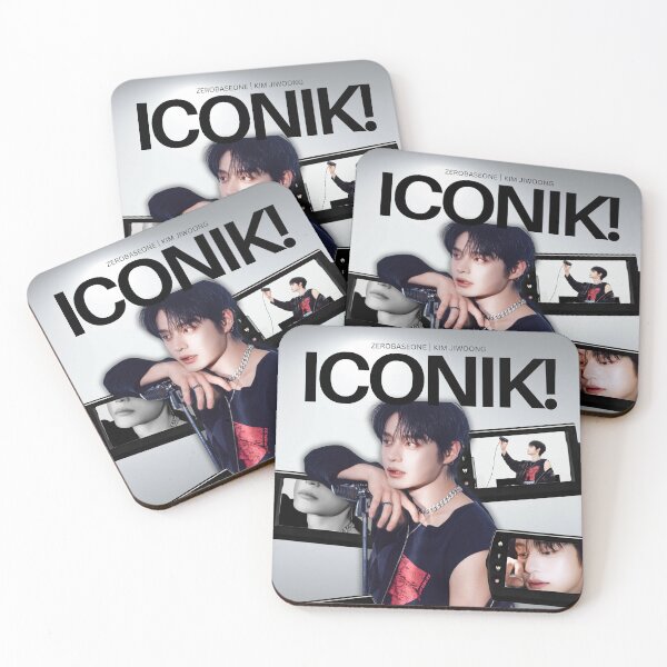 Item preview, kim jiwoong zerobaseone iconik designed and sold by Wolf1Queen.