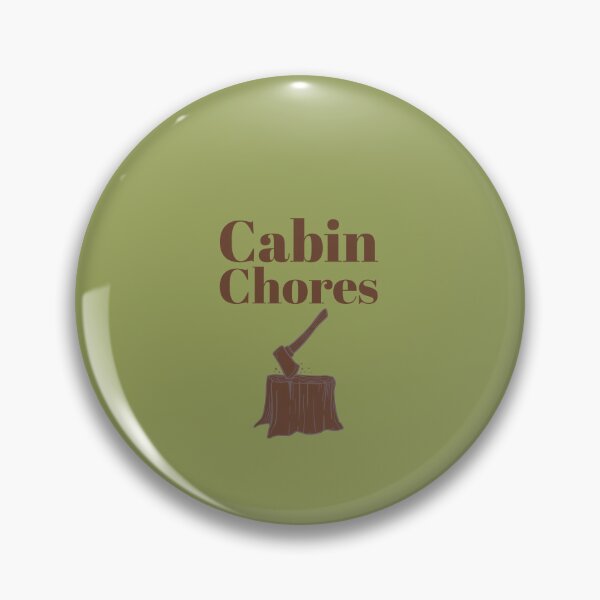 Item preview, Cabin Chores – Axe on the Stump designed and sold by Novel Works Studio.