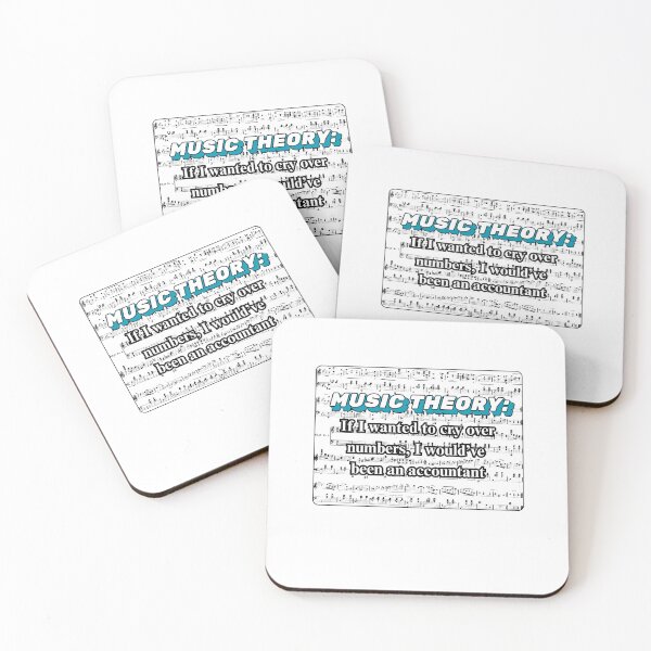 Item preview, Music Theory: If I wanted to cry over numbers, I would've been an accountant designed and sold by StageScribbles.