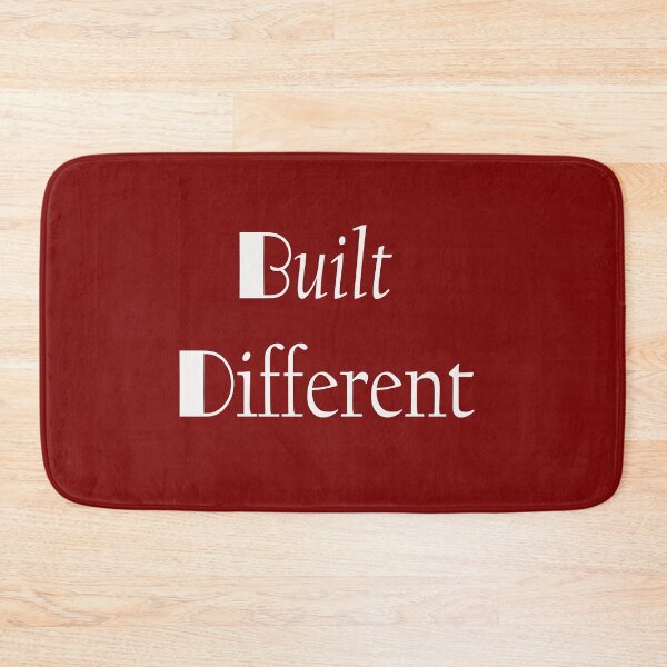 Item preview, Built Different | Motivational Attitude Quote for Winners designed and sold by ArtNestVerse.
