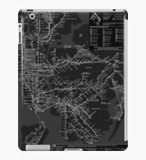New York metro iPad Case/Skin