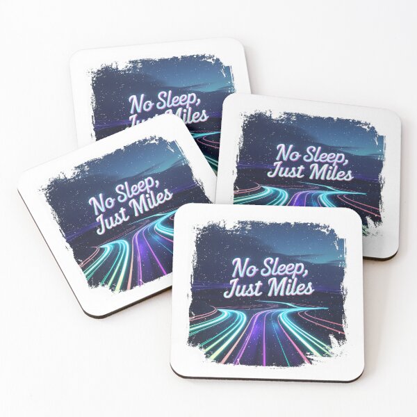 Item preview, No Sleep Just Miles. designed and sold by yoyola999.