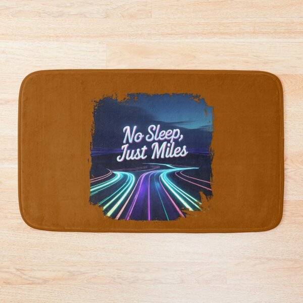 Item preview, No Sleep Just Miles. designed and sold by yoyola999.