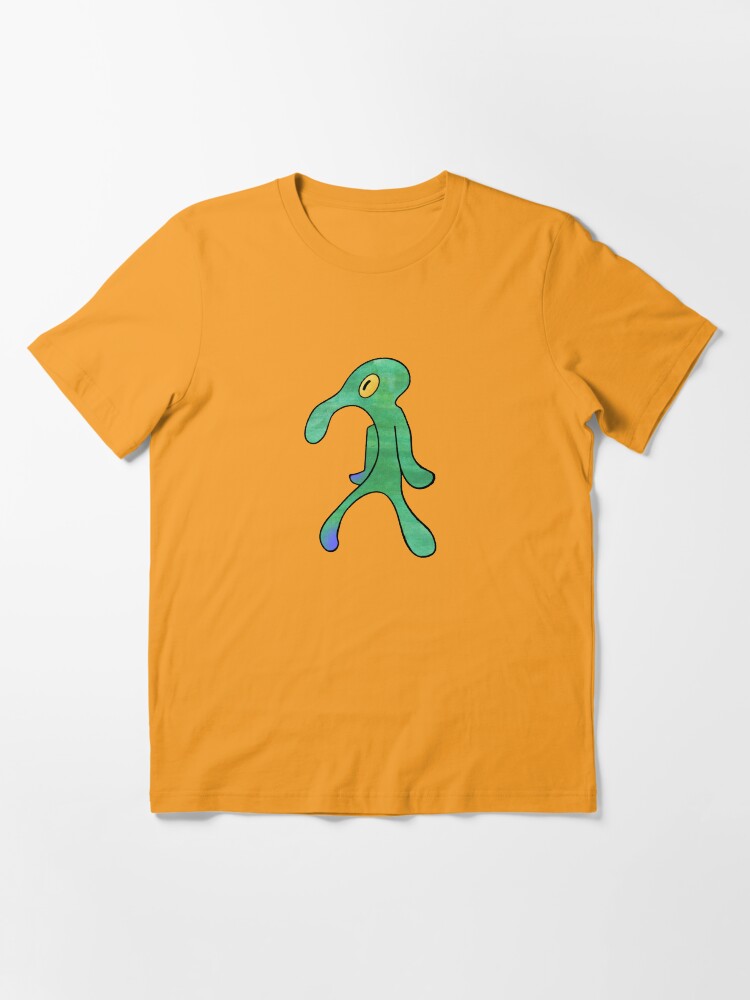 squidward art shirt