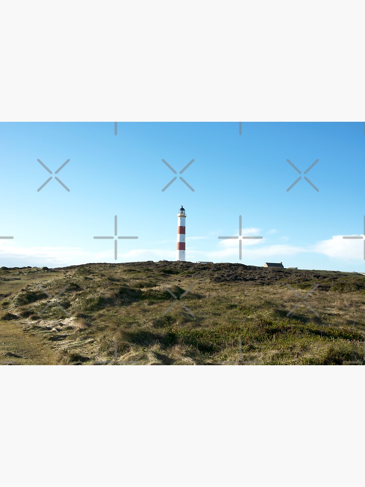 Thumbnail 3 of 3, Sticker, Lighthouse at Tarbet Ness designed and sold by SiobhanFraser.
