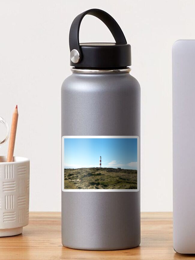 Thumbnail 1 of 3, Sticker, Lighthouse at Tarbet Ness designed and sold by SiobhanFraser.