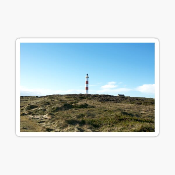 Lighthouse at Tarbet Ness Sticker