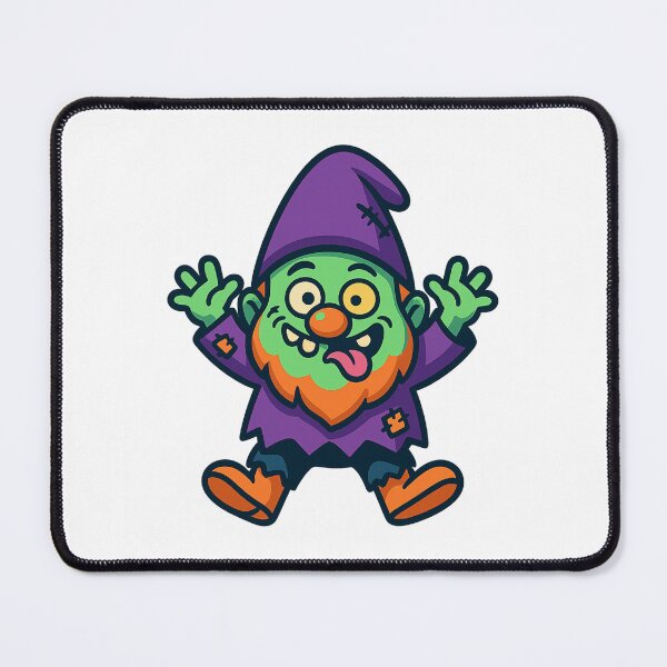 Item preview, Funny Zombie Gnome T-Shirt – Cute Halloween Design designed and sold by PrintCreations9.