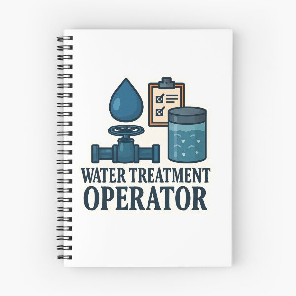 Item preview, Water Treatment Operator Logo Design designed and sold by TeeCraftTeeCo.
