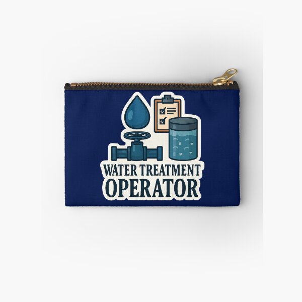 Item preview, Water Treatment Operator Logo Design designed and sold by TeeCraftTeeCo.