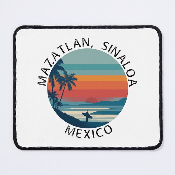 Item preview, Mazatlan, Sinaloa - Mexico (with black lettering) designed and sold by VelvetRoom.