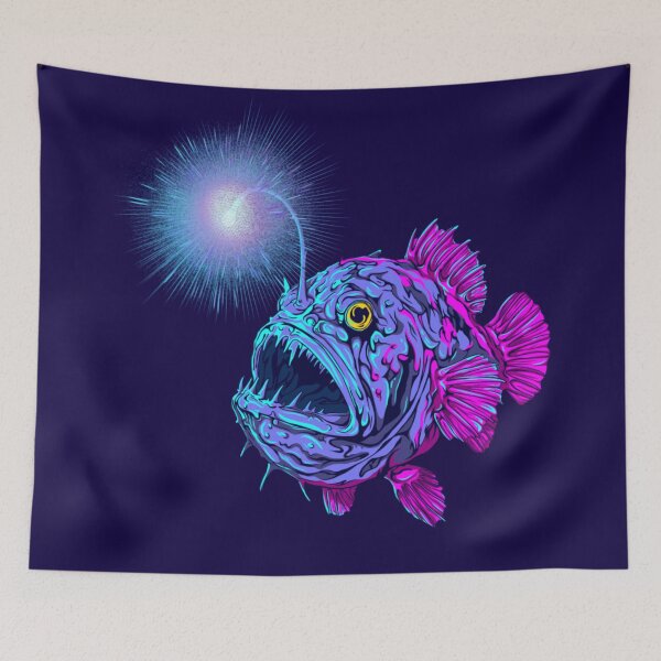 Item preview, Neon Angler Fish designed and sold by DJava-ArtO.