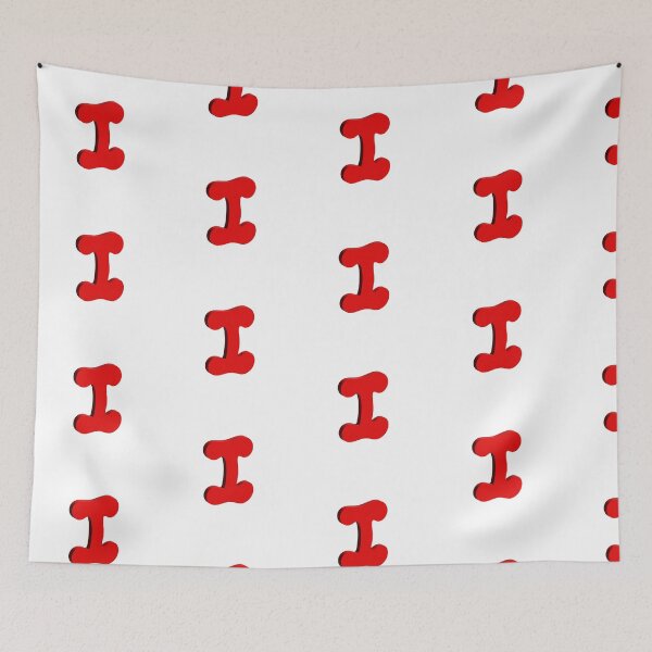 Item preview, Bold Red 3D Letter I – Playful Bubble Font designed and sold by uncoXab.