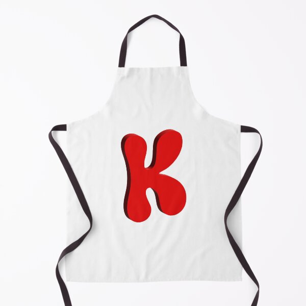 Item preview, Bold Red 3D Letter K – Playful Bubble Font designed and sold by uncoXab.