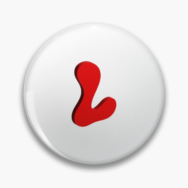 Item preview, Bold Red 3D Letter L – Playful Bubble Font designed and sold by uncoXab.