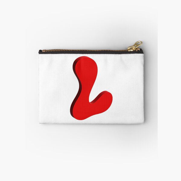 Item preview, Bold Red 3D Letter L – Playful Bubble Font designed and sold by uncoXab.