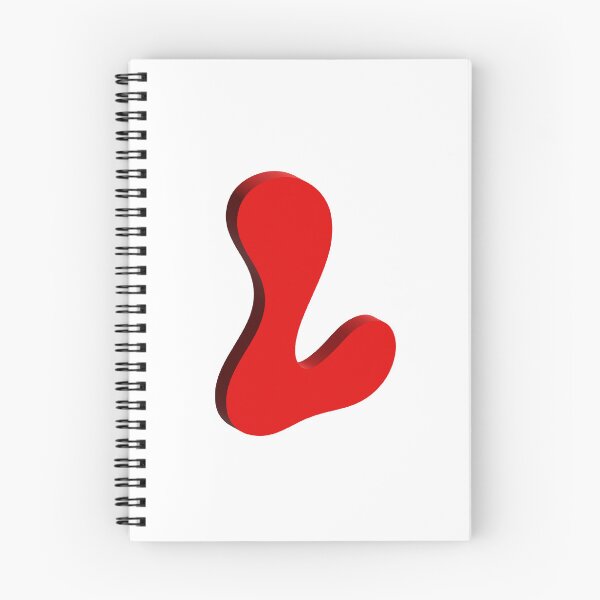 Item preview, Bold Red 3D Letter L – Playful Bubble Font designed and sold by uncoXab.