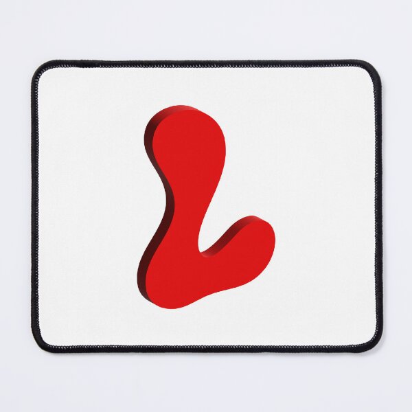 Item preview, Bold Red 3D Letter L – Playful Bubble Font designed and sold by uncoXab.