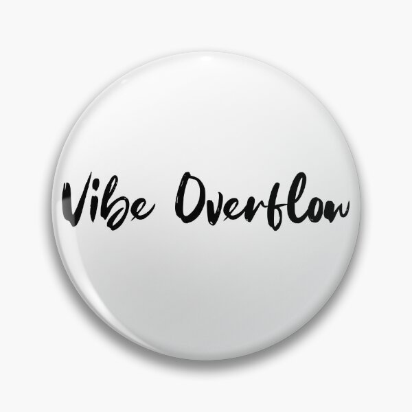 Item preview, Vibe Overflow designed and sold by Programming Jokes.
