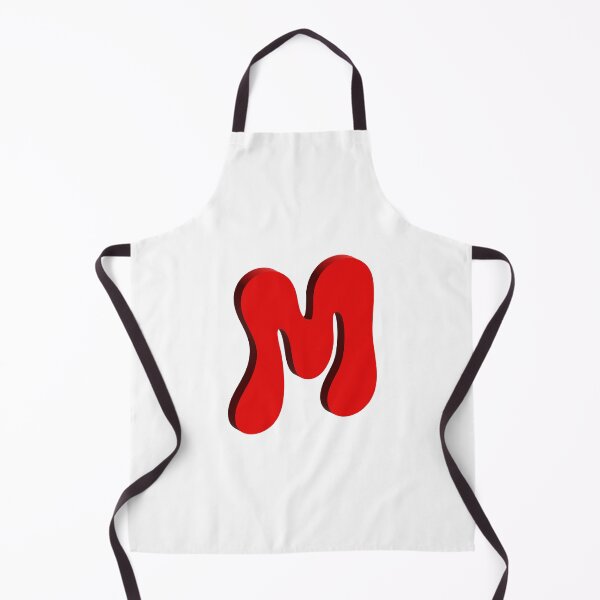 Item preview, Bold Red 3D Letter M – Playful Bubble Font designed and sold by uncoXab.