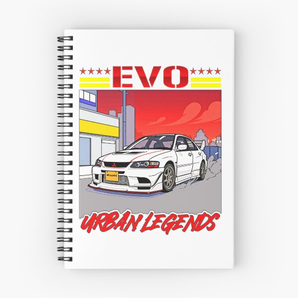 Item preview, Mitsubishi EVO 8 Urban Legend - JDM Car Enthusiast Art Design designed and sold by Aegy2024.