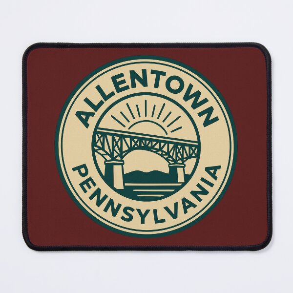 Item preview, Allentown Pennsylvania Vintage Bridge City Badge Design designed and sold by CitySpoken.
