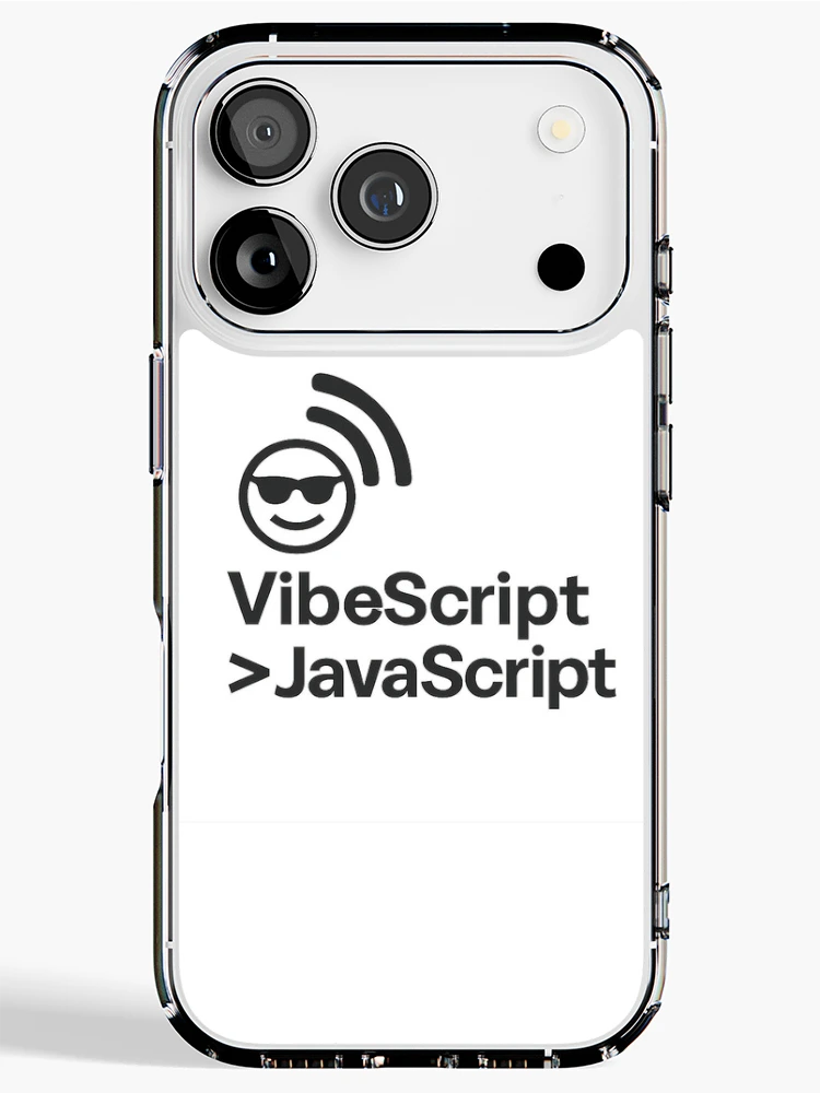 Thumbnail 1 of 5, iPhone Case, Vibescript > JavaScript designed and sold by Programming Jokes.