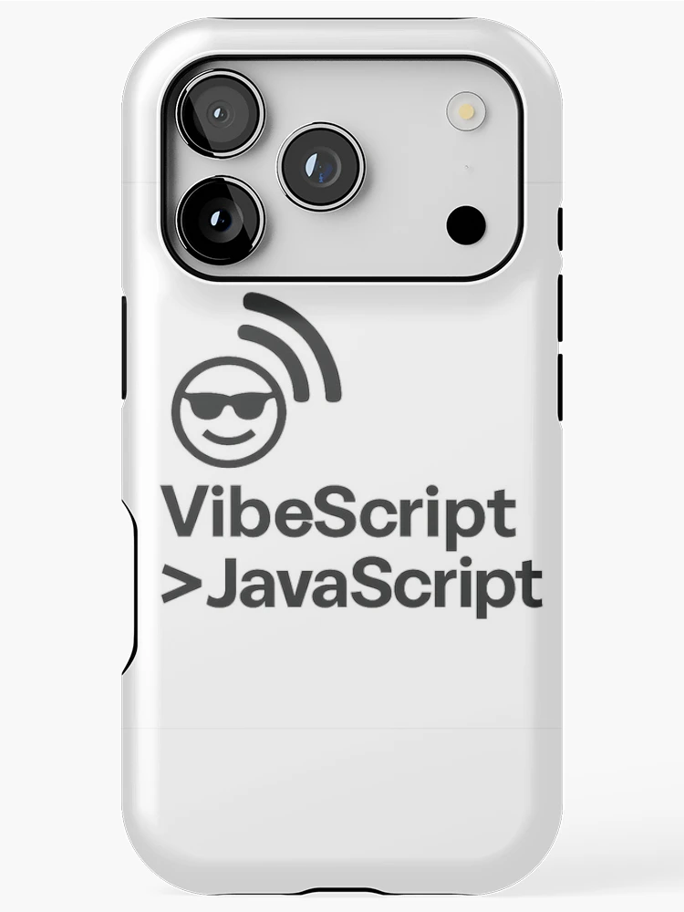 Thumbnail 1 of 4, iPhone Case, Vibescript > JavaScript designed and sold by Programming Jokes.