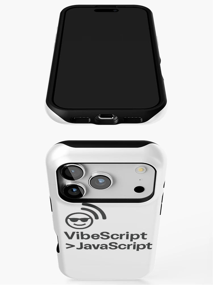 Thumbnail 3 of 4, iPhone Case, Vibescript > JavaScript designed and sold by Programming Jokes.