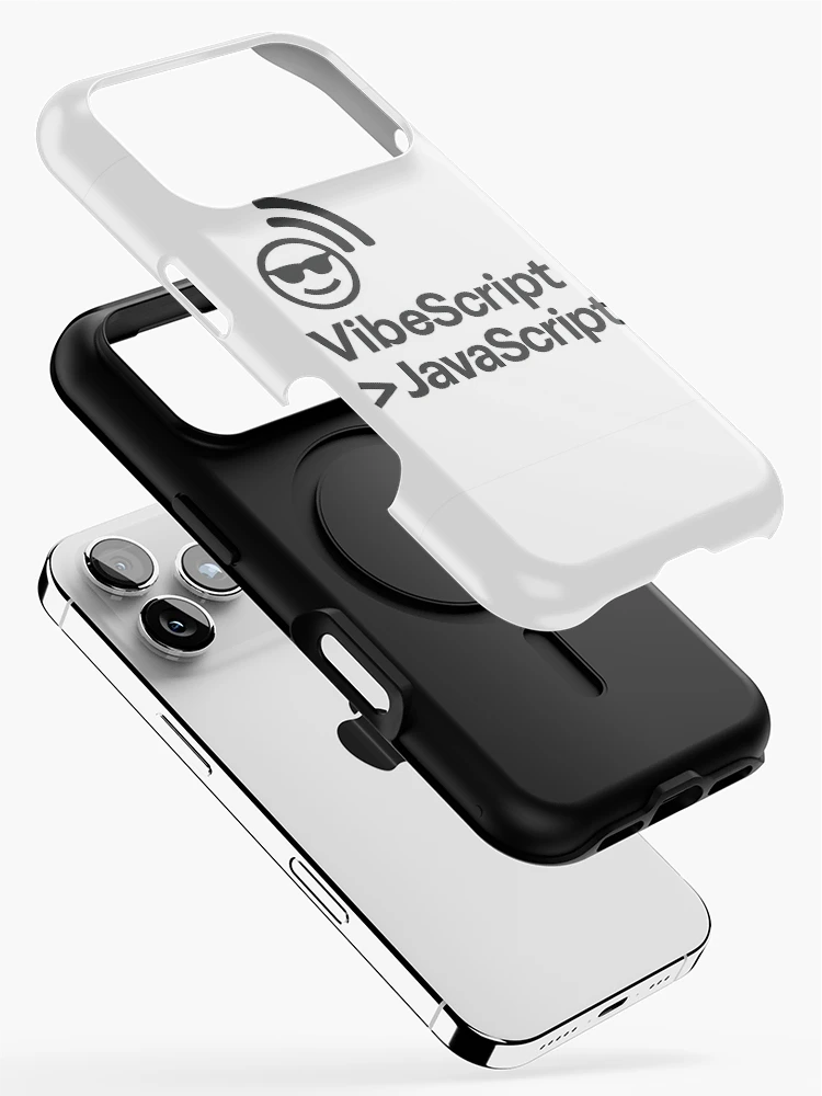 Thumbnail 2 of 4, iPhone Case, Vibescript > JavaScript designed and sold by Programming Jokes.