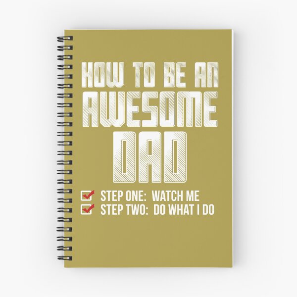 Item preview, How To Be An Awesome Dad - T shirt designed and sold by Urbane  Designs.