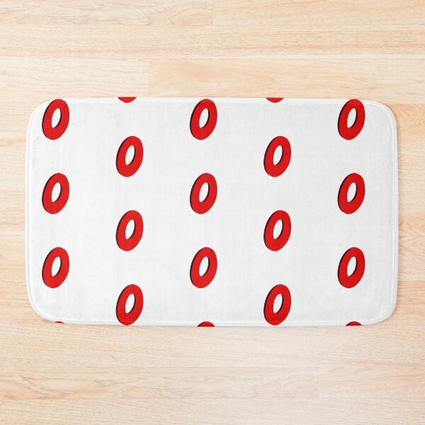 Item preview, Bold Red 3D Letter O – Playful Bubble Font designed and sold by uncoXab.