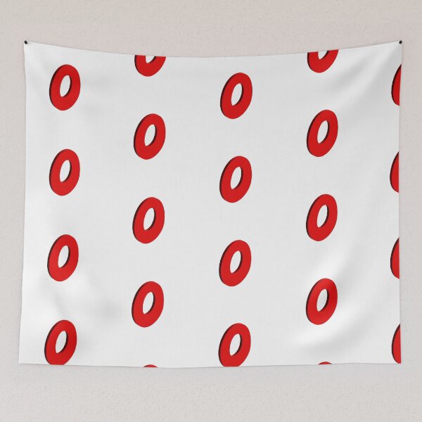 Item preview, Bold Red 3D Letter O – Playful Bubble Font designed and sold by uncoXab.