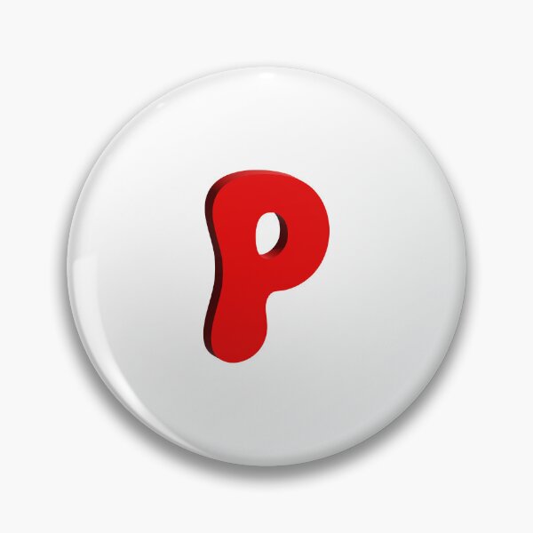 Item preview, Bold Red 3D Letter P – Playful Bubble Font designed and sold by uncoXab.