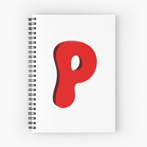 Item preview, Bold Red 3D Letter P – Playful Bubble Font designed and sold by uncoXab.