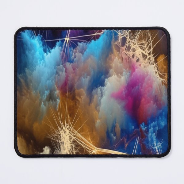 Item preview, Cosmic Cloud Network Abstract Art designed and sold by Mixture-Designs.