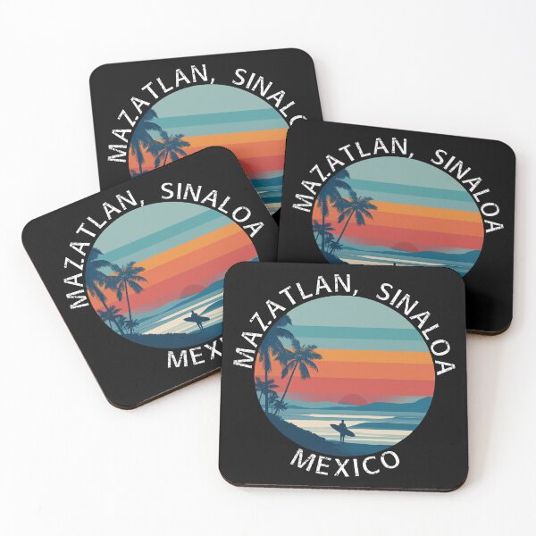 Item preview, Mazatlan, Sinaloa - Mexico (with White lettering) designed and sold by VelvetRoom.