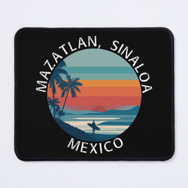 Item preview, Mazatlan, Sinaloa - Mexico (with White lettering) designed and sold by VelvetRoom.