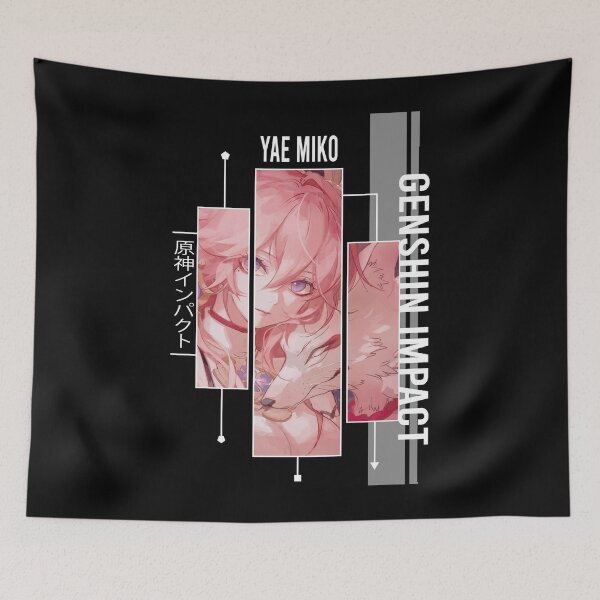 Item preview, Yae Miko - Genshin Impact designed and sold by Vivzie-Art.