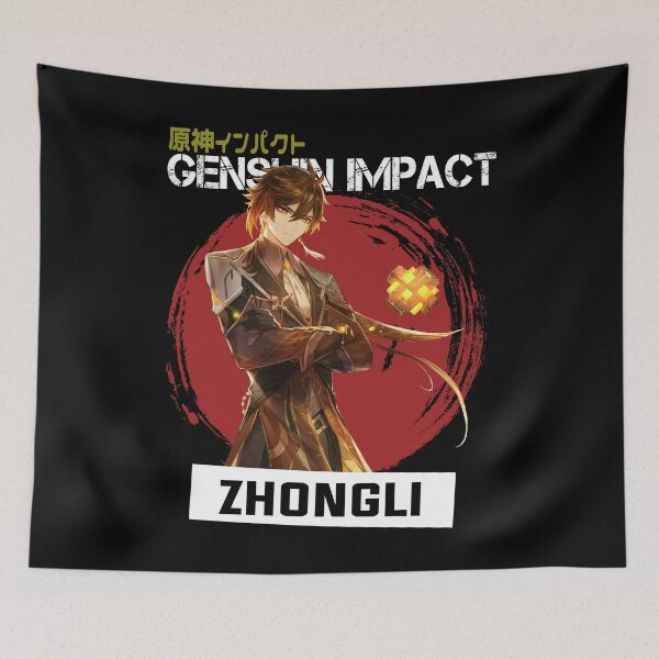 Item preview, Zhongli - Genshin Impact designed and sold by Vivzie-Art.