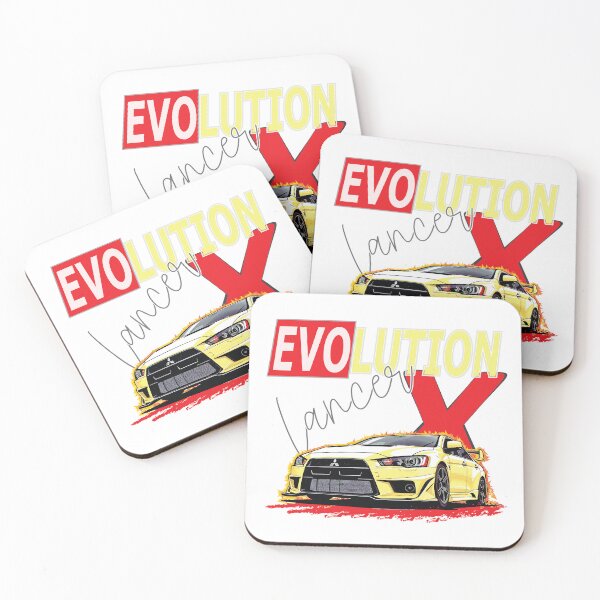 Item preview, Mitsubishi Lancer EVO 10 X | Racing & Drifting Sports Car Art designed and sold by Aegy2024.