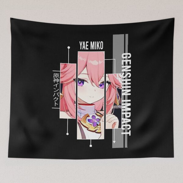 Item preview, Yae Miko - Genshin Impact designed and sold by Vivzie-Art.