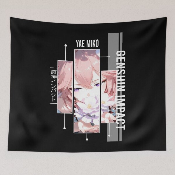 Item preview, Yae Miko - Genshin Impact designed and sold by Vivzie-Art.