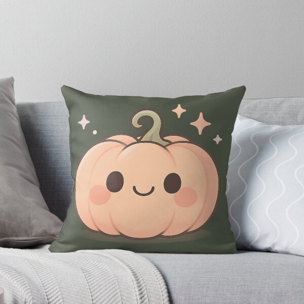 Item preview, Kawaii Halloween Cute Jack o Lanthern Pumpkin designed and sold by RR-Arts.