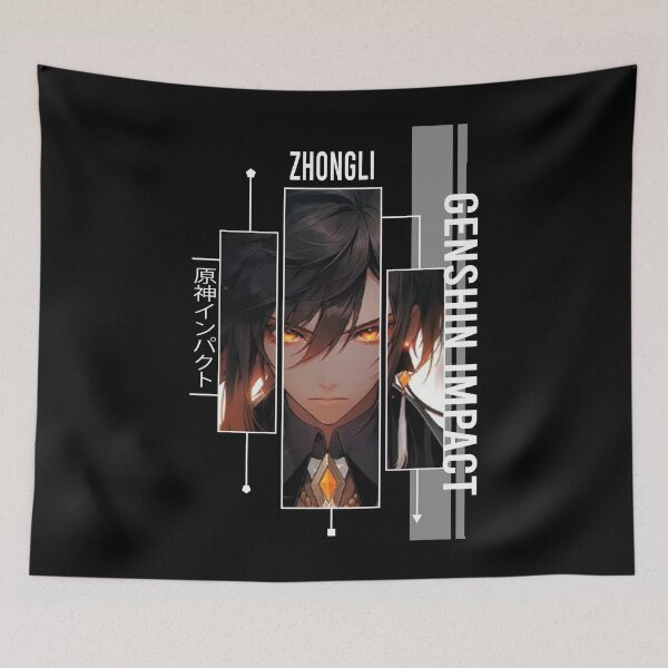 Item preview, Zhongli - Genshin Impact designed and sold by Vivzie-Art.