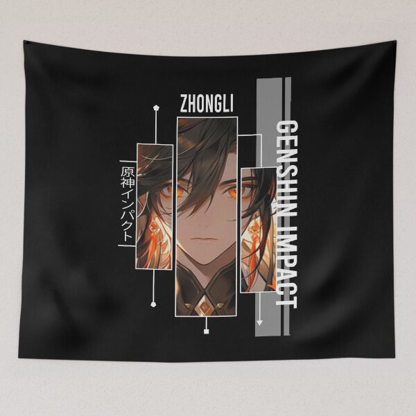 Item preview, Zhongli - Genshin Impact designed and sold by Vivzie-Art.