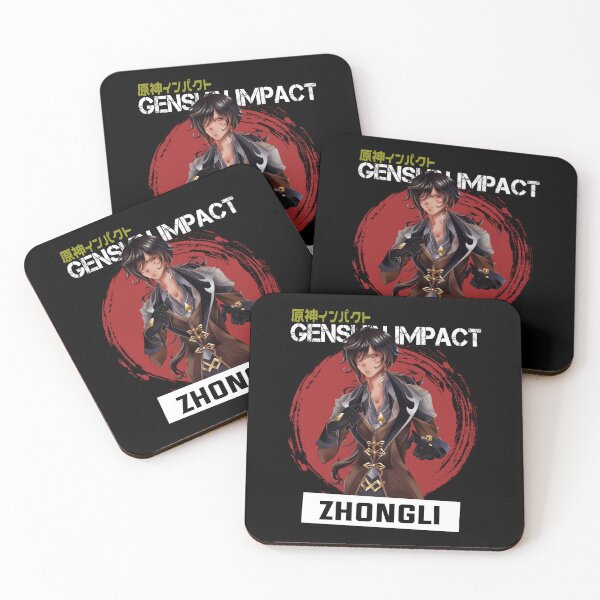 Item preview, Zhongli - Genshin Impact designed and sold by Vivzie-Art.