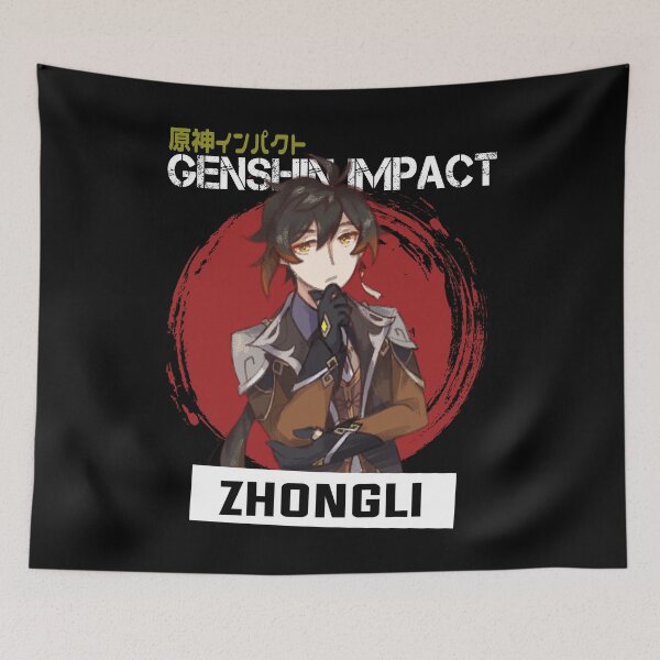 Item preview, Zhongli - Genshin Impact designed and sold by Vivzie-Art.