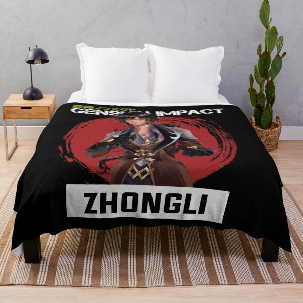 Item preview, Zhongli - Genshin Impact designed and sold by Vivzie-Art.